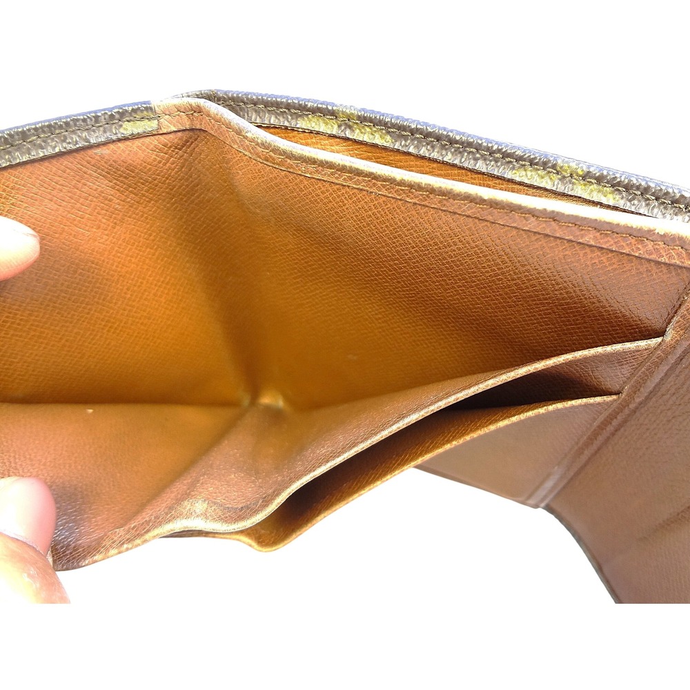 Louis Vuitton Monogram Brown Wallet Vintage with COA - Picture 10 of 12